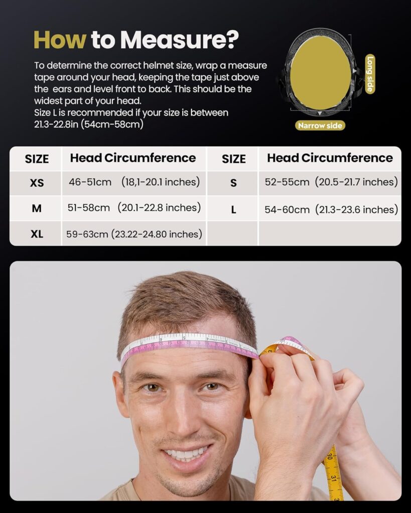 choisir la taille de son casque