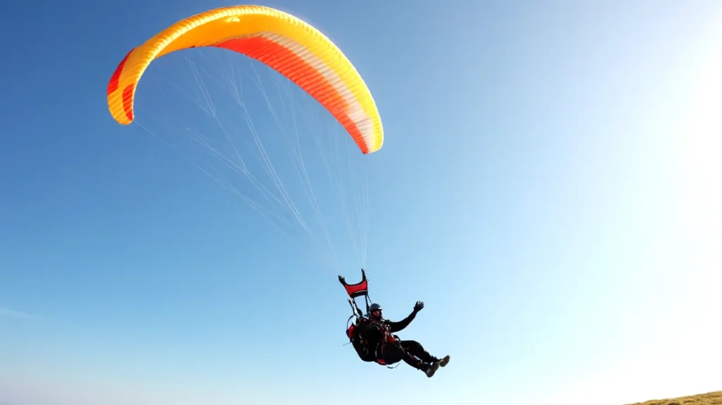 parapente en plein air