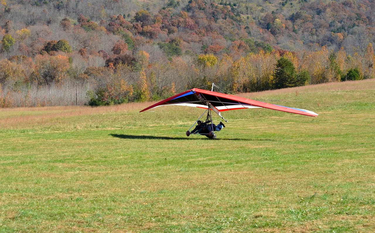 avions sur piste, thermes montant dans le ciel, commandes de réglage du pilote, oiseaux et insectes en vol, paysage pittoresque en dessous, coucher de soleil, courants d'air chauds, pilotes en action, excitation alimentée par l'adrénaline, vue sur le poste de pilotage, aventure aérienne