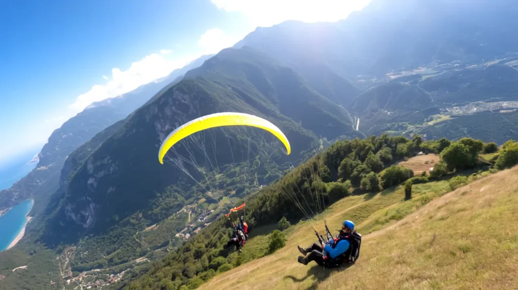 Parapente passionnés de voile
